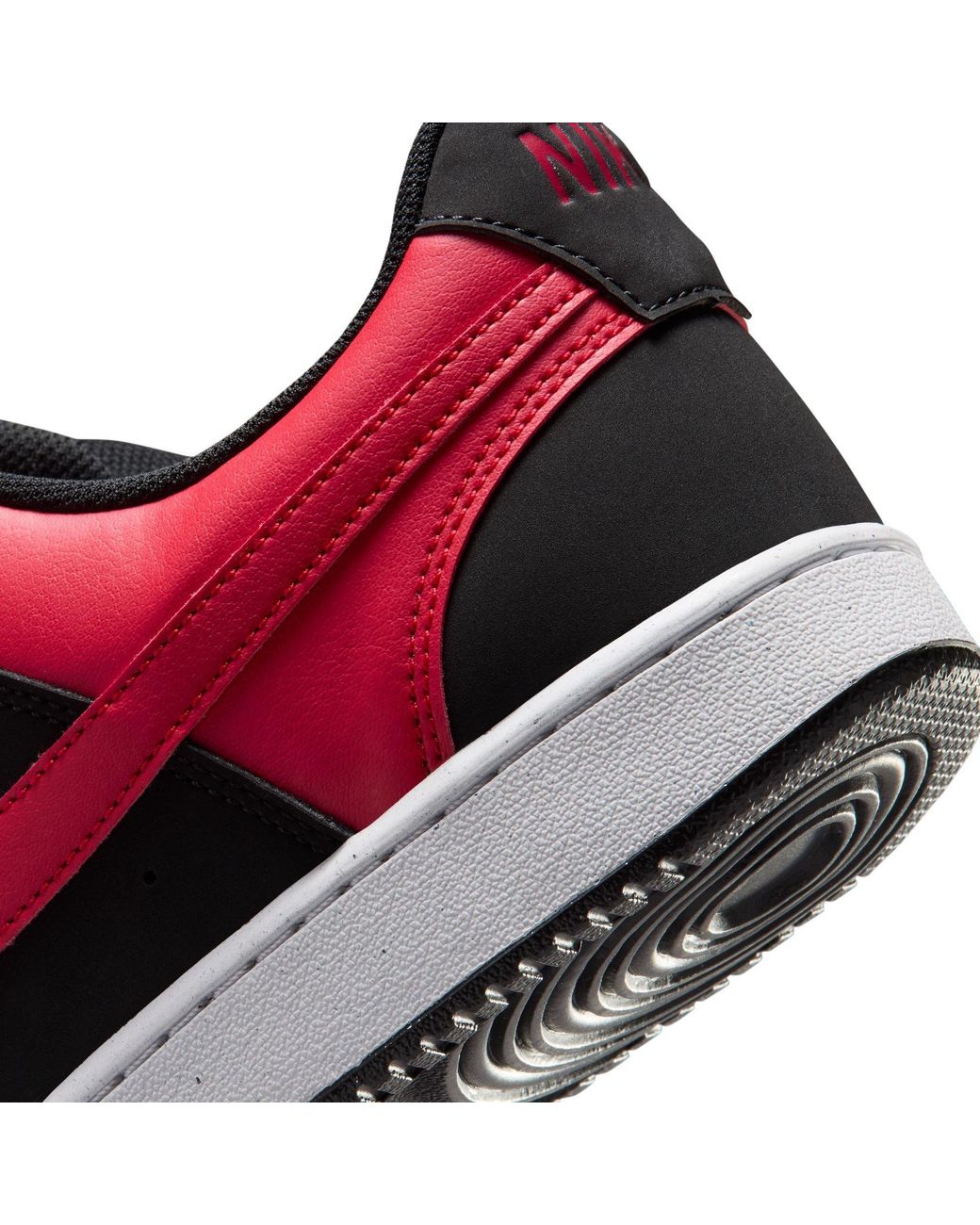 Nike Red Court Vision Low Trainers for men
