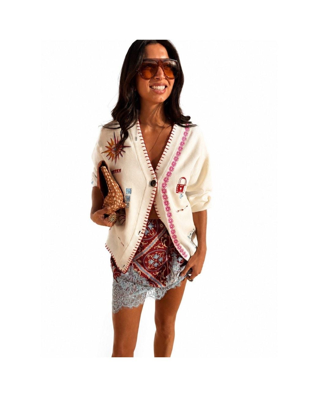 Never Fully Dressed Brown Maeva Mini Skirt