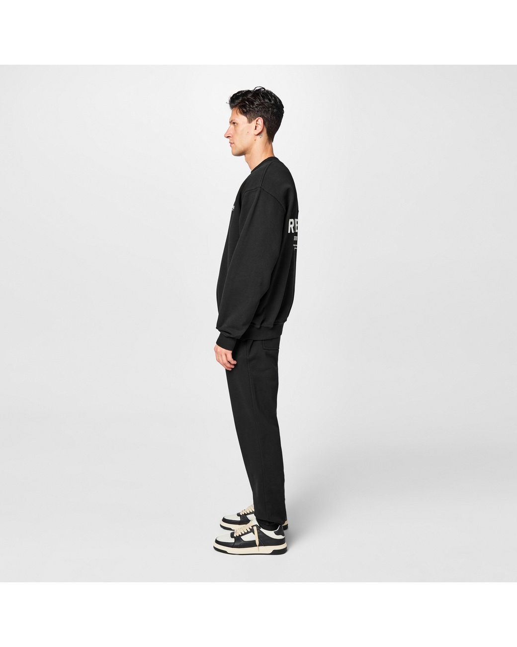 Represent Black Apex Low Trainers for men