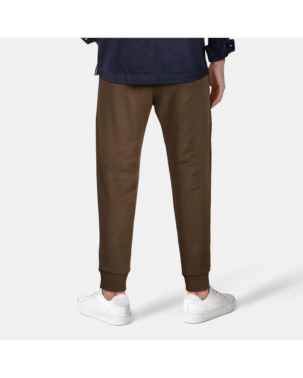 Lyle & Scott Brown Skinny Cuff Sweat Pants for men
