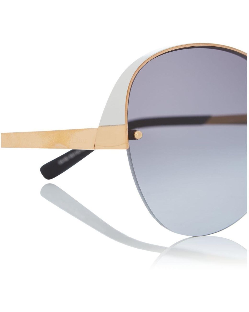 Swarovski Brown Diorsuperbe Cd000816 Oval Sunglasses