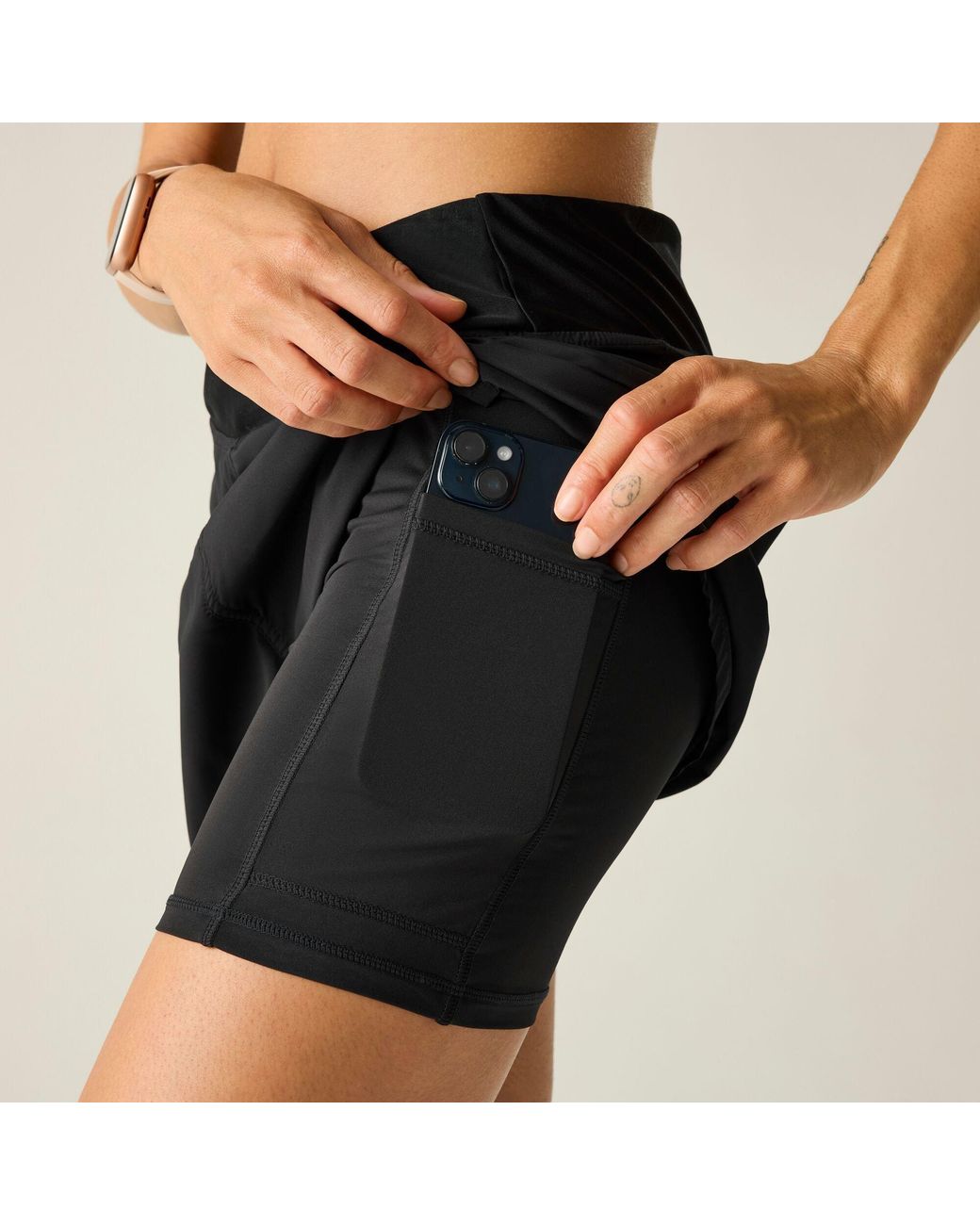 Dare 2b Brown Nimble High-Waisted Walking Shorts