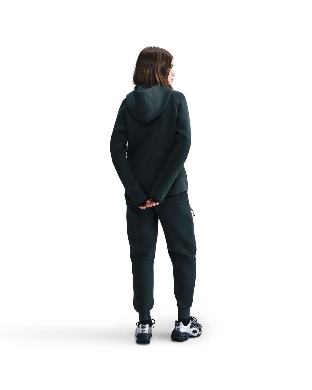 Nike Green Tech Fleece Zip Hoodie