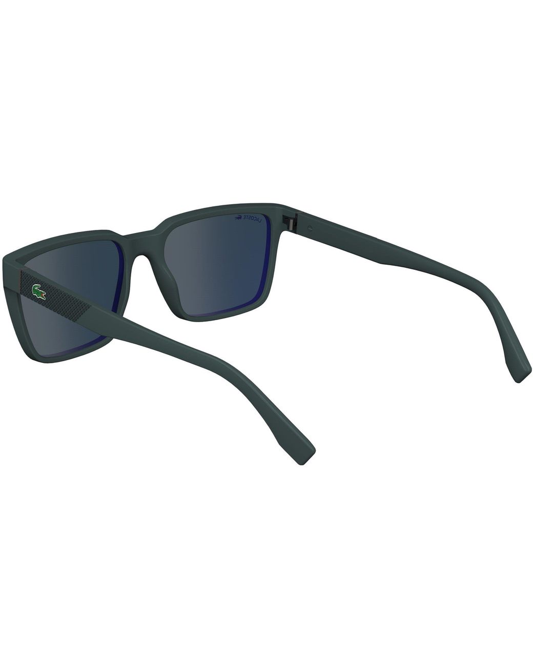 Lacoste Green Modified Rectangle Sunglasses for men