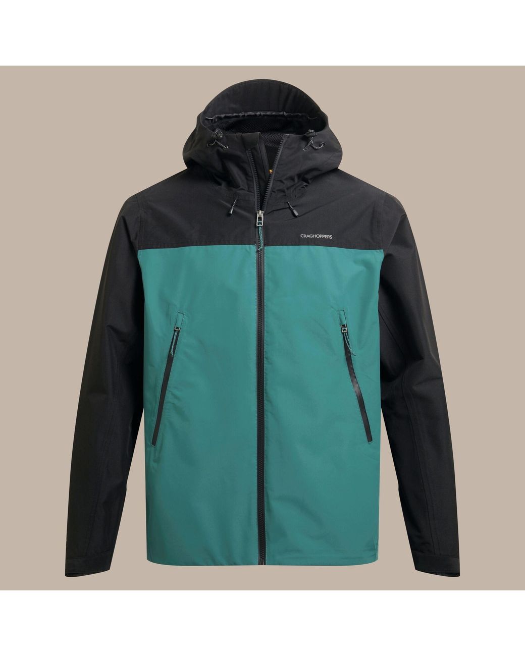 Craghoppers Green Vanth Waterproof Lightweight Jacket for men