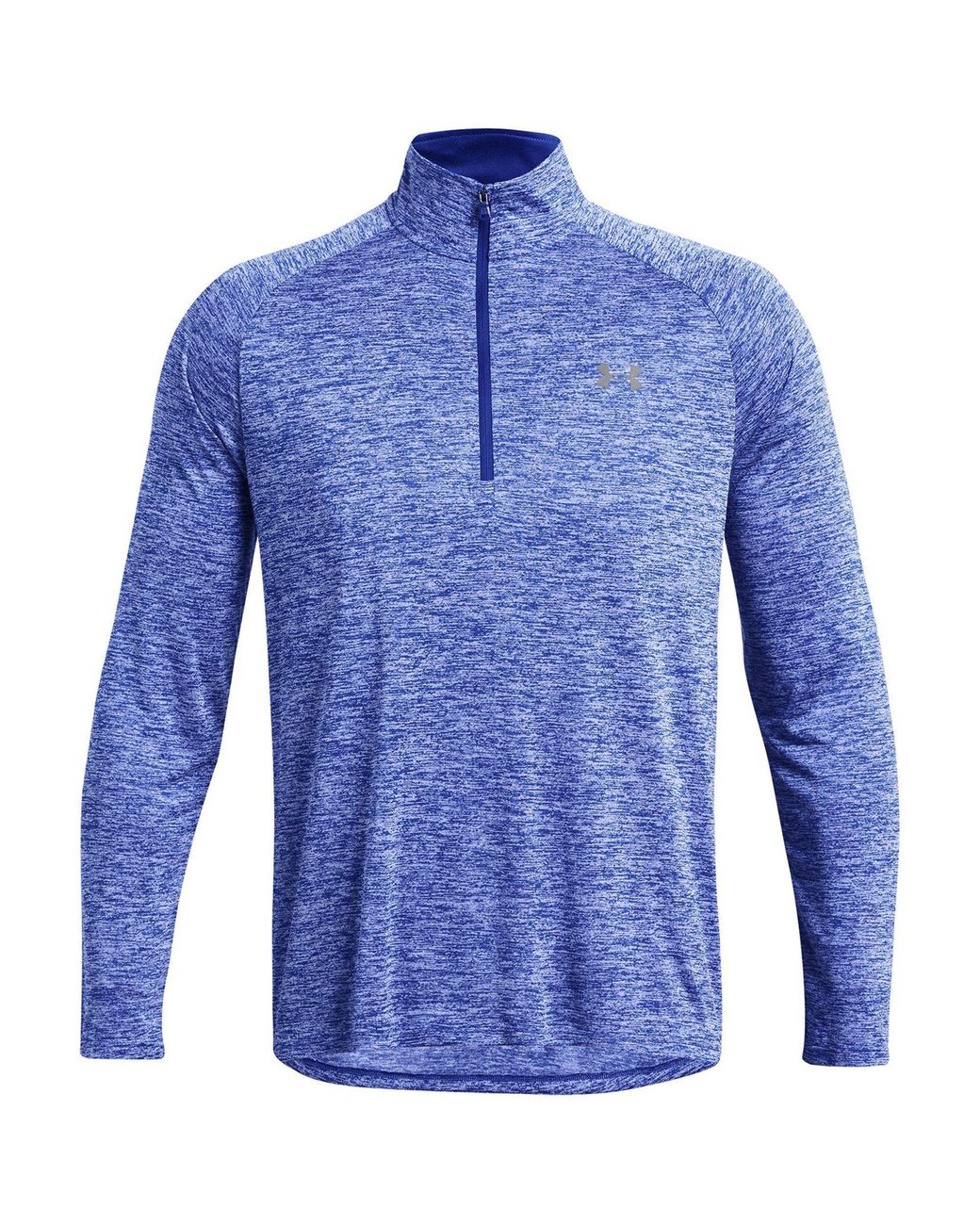 Under Armour Blue Tech ½ Zip Long Sleeve for men