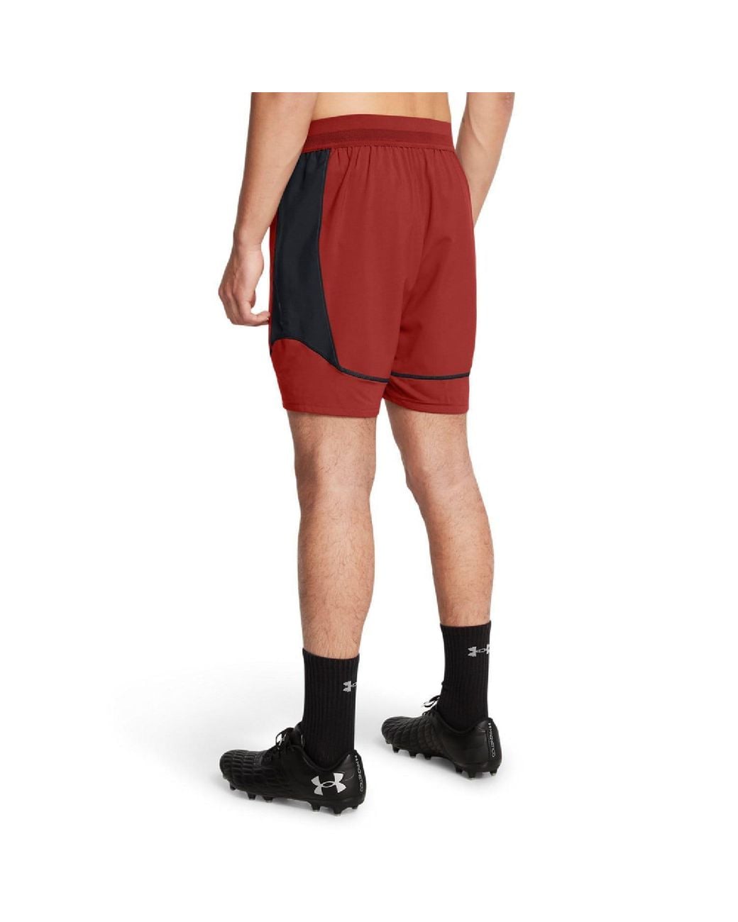 Under Armour Red Challenger Pro Training Shorts for men