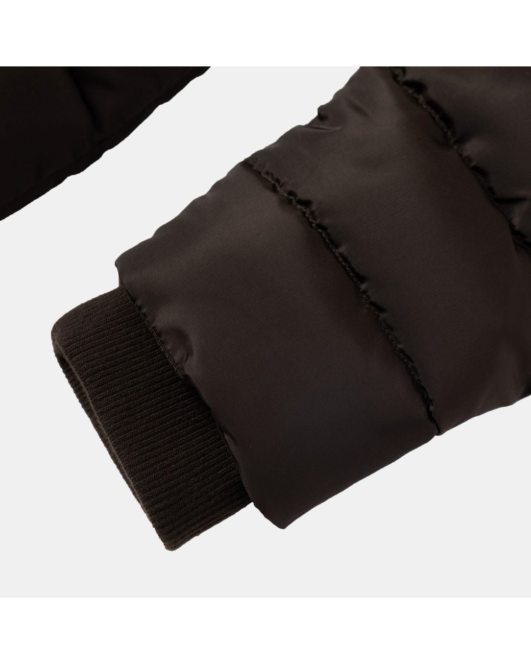 Firetrap Black Long Sleeve Mid-Length Puffer Jacket