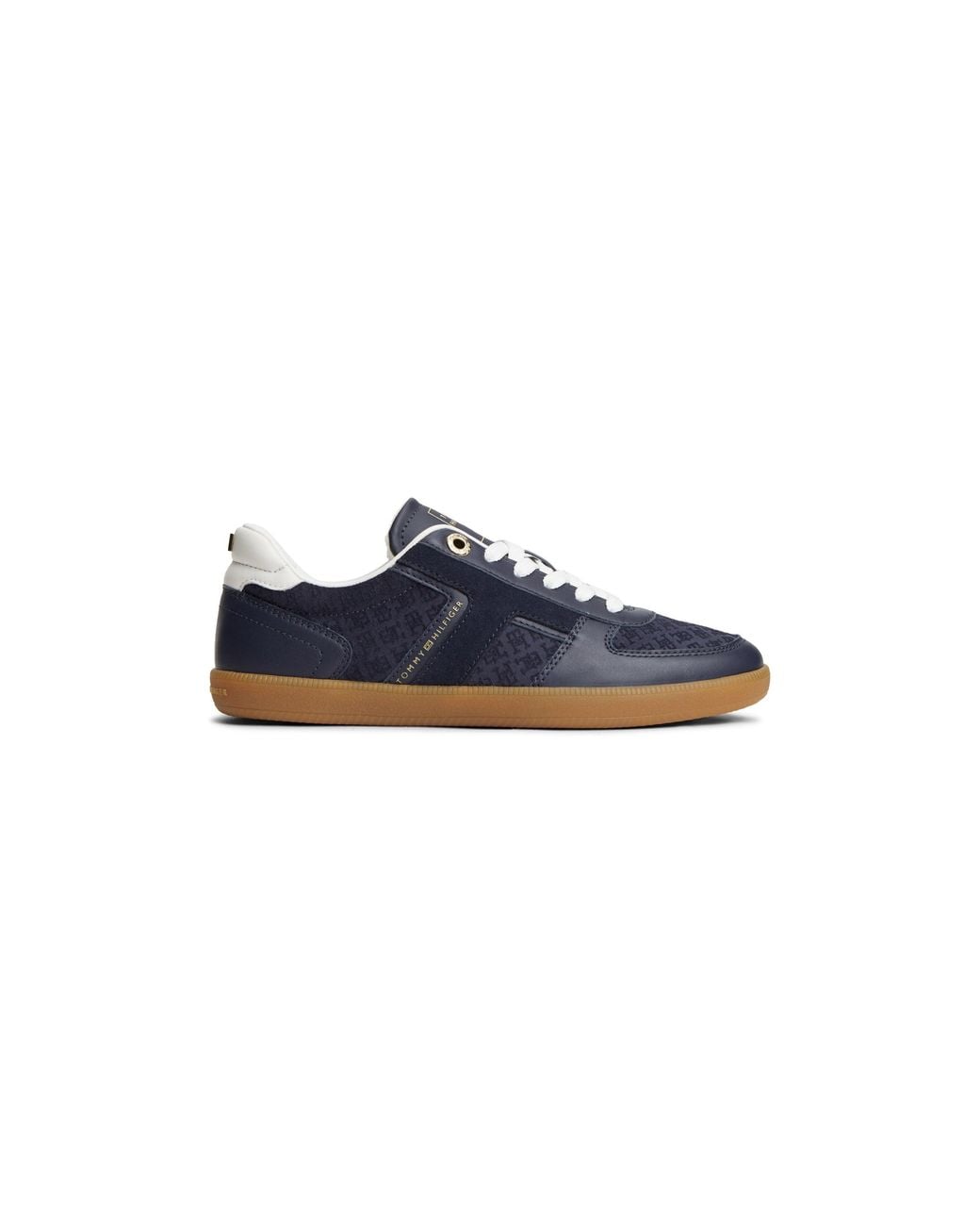 Tommy Hilfiger Blue Tribeca Lo Leather Low-Top Trainers