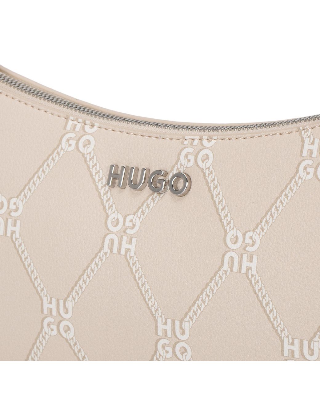 HUGO Natural Chris Hobo Shoulder Bag