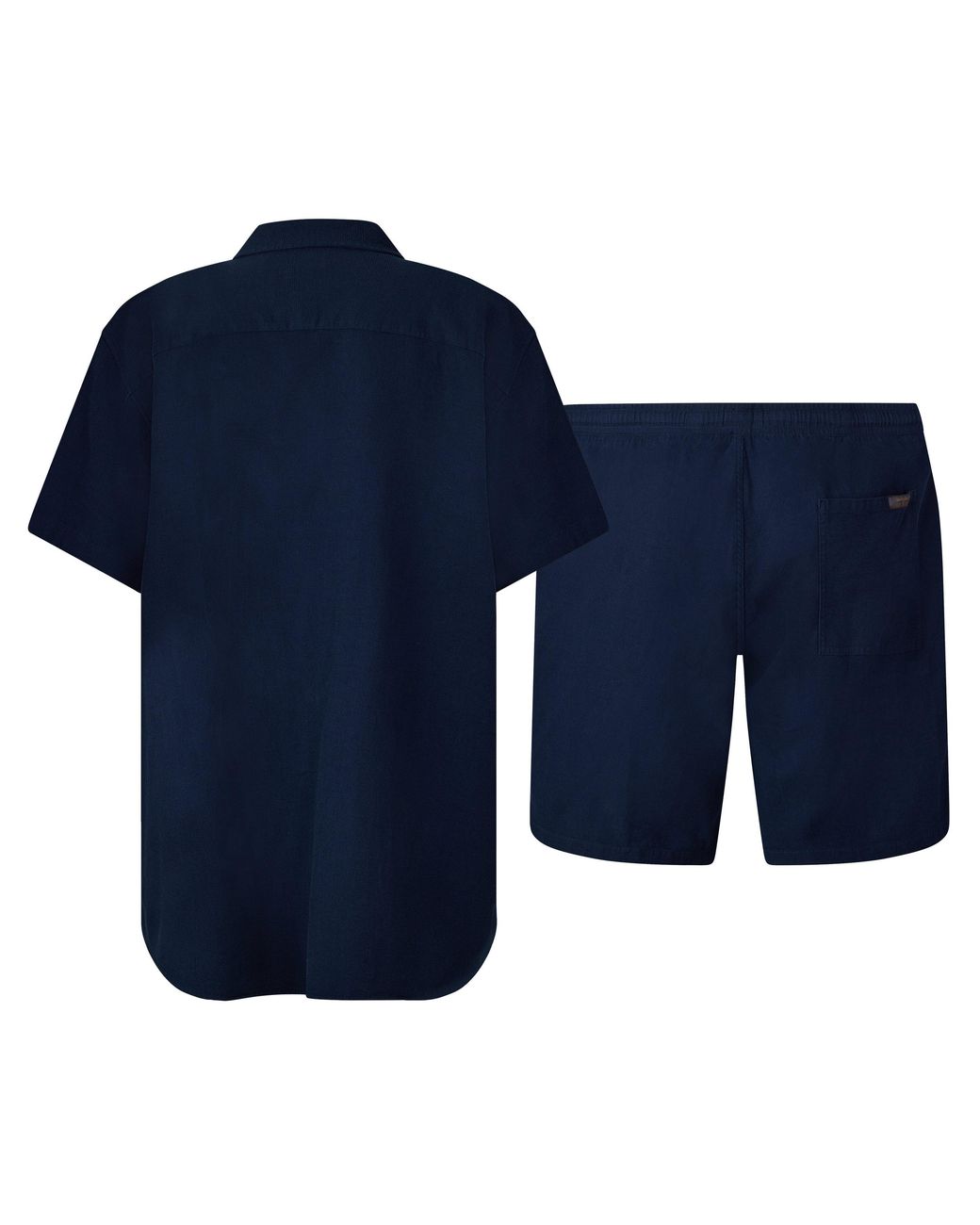 Jack & Jones Blue Plus Size Waffle Clothing Set for men