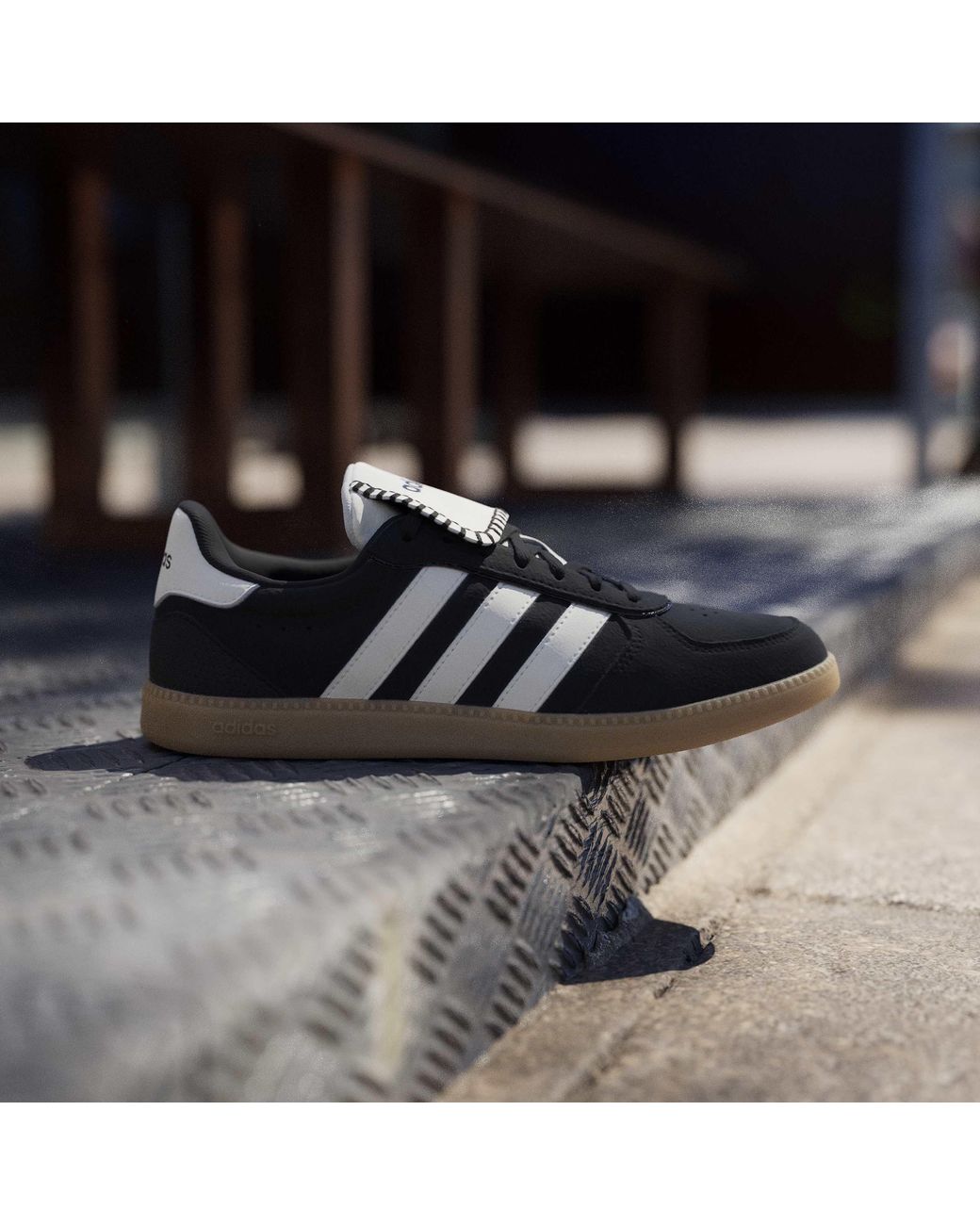 Adidas Blue Breaknet Sleek Suede Low-Top Trainers