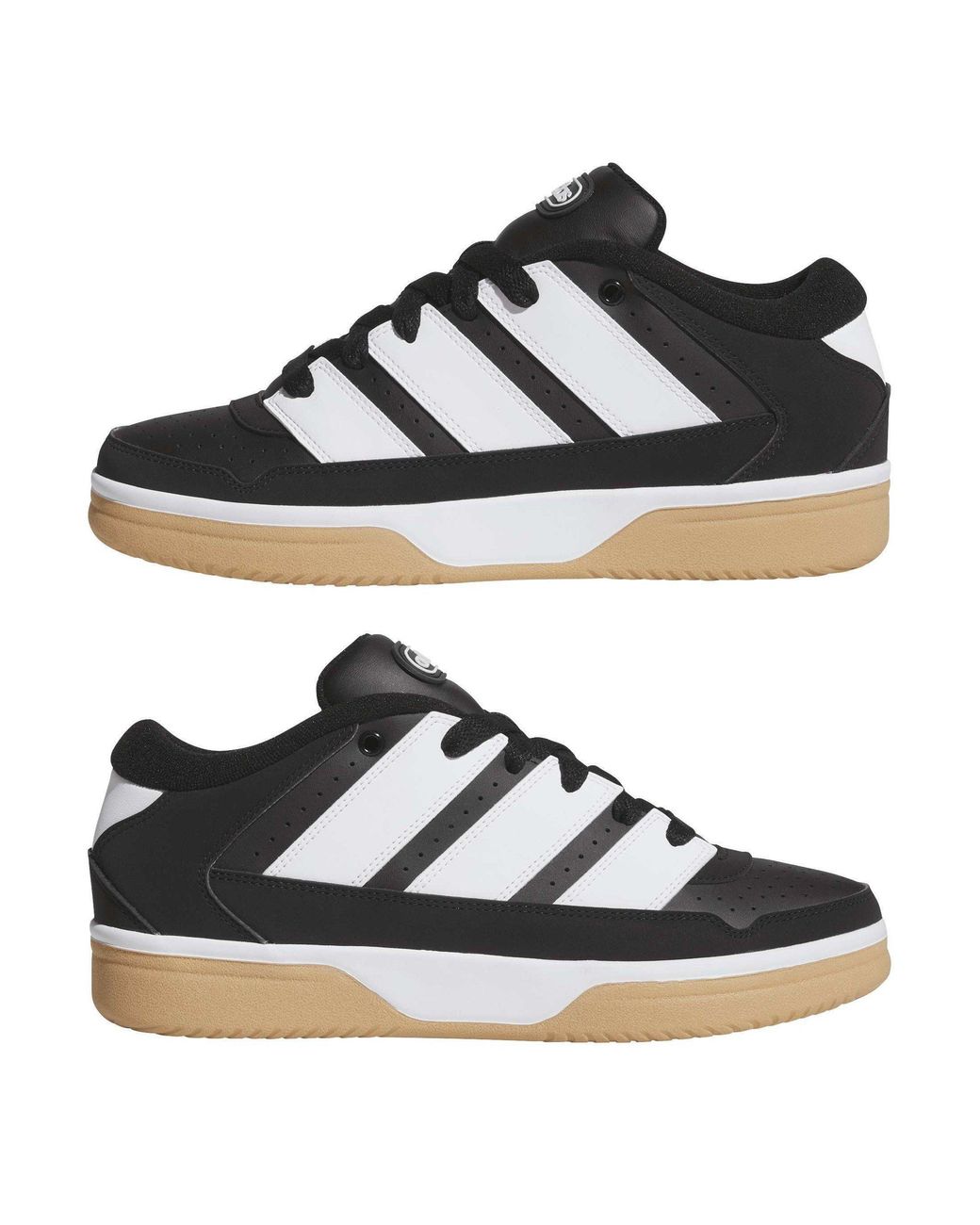 Adidas Black Break Start 2000 Low Top Trainers for men