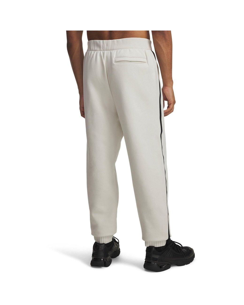 Under Armour Gray Icon Hvy Rib Jog for men