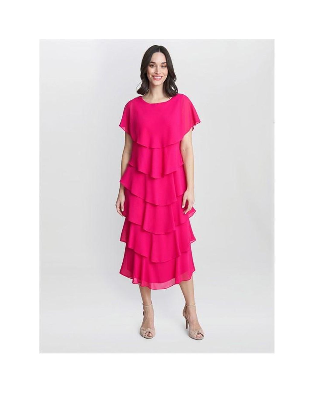 Gina bacconi outlet pink dress