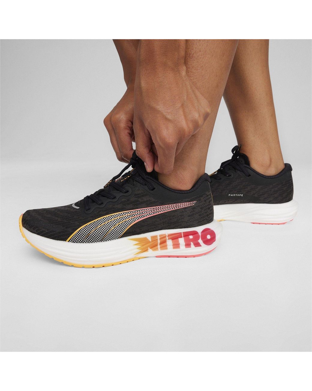 PUMA Blue Deviate Nitro 2 Running Shoes