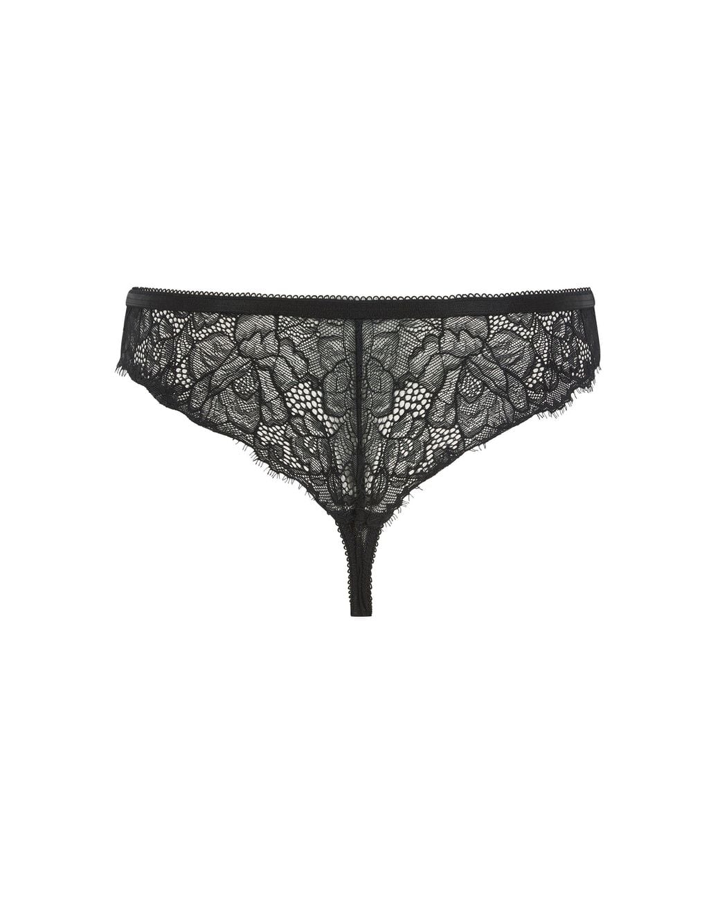 Ted Baker Gray Etta Floral Patterned Thong