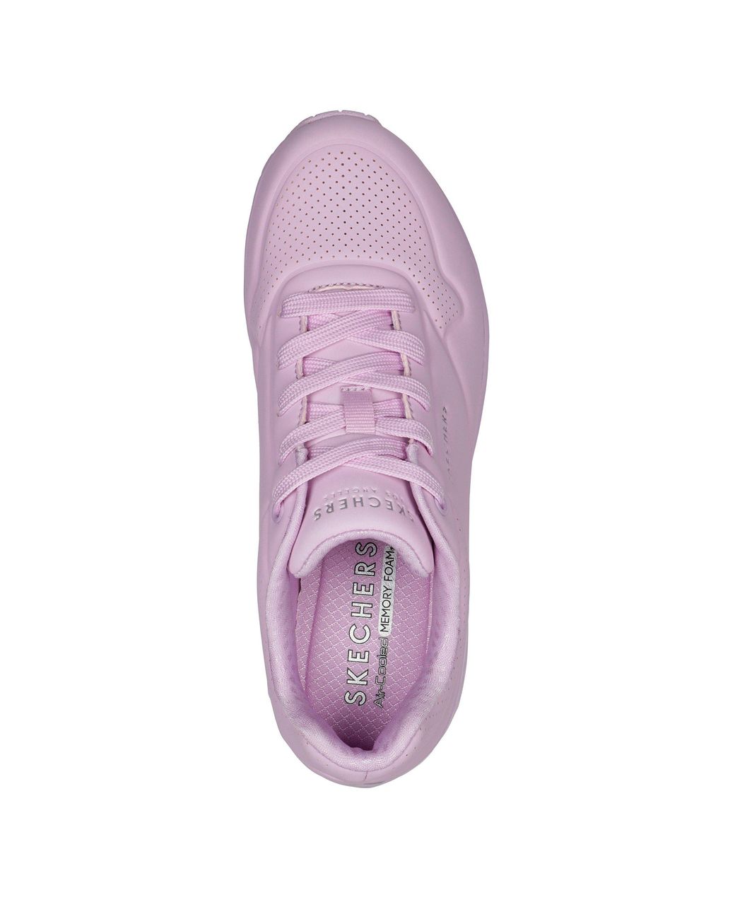 Skechers Purple Low Top Classic Trainers