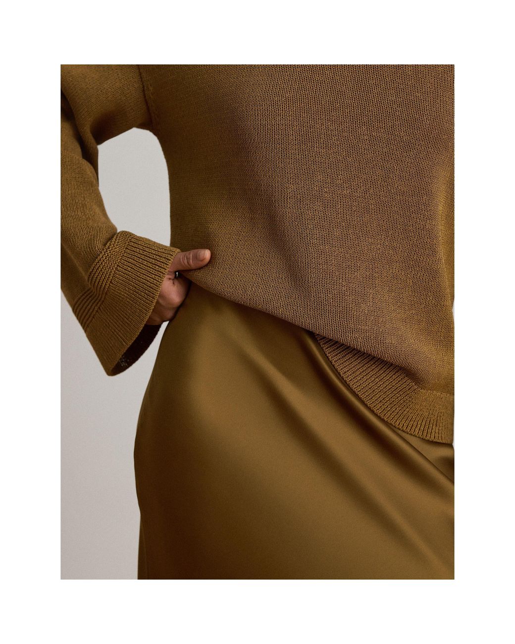 Ralph Lauren Green Maxi Skirt
