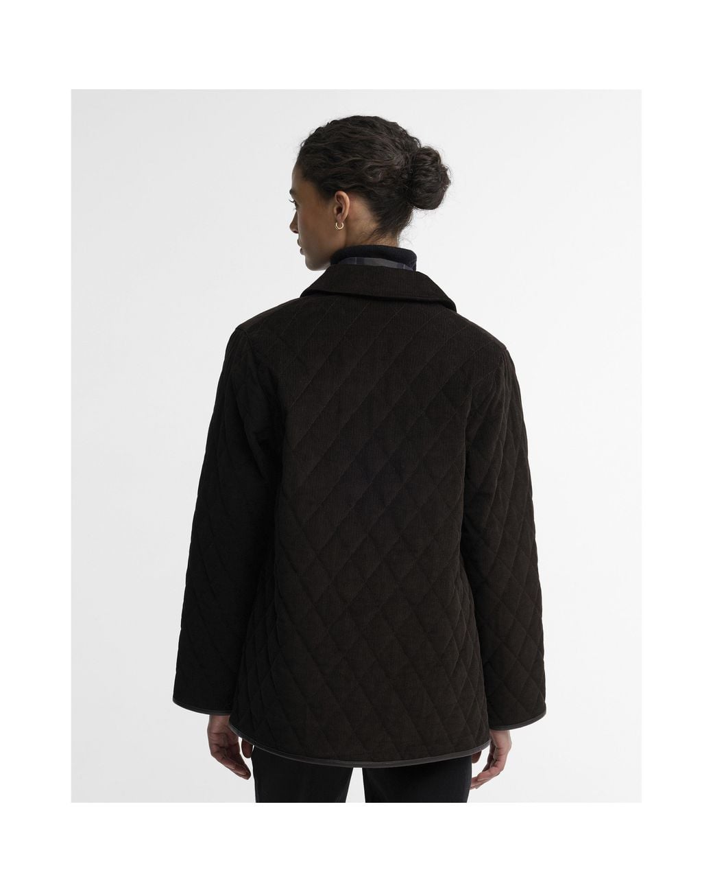 Barbour Black Marlow Cotton Quilted Jacket
