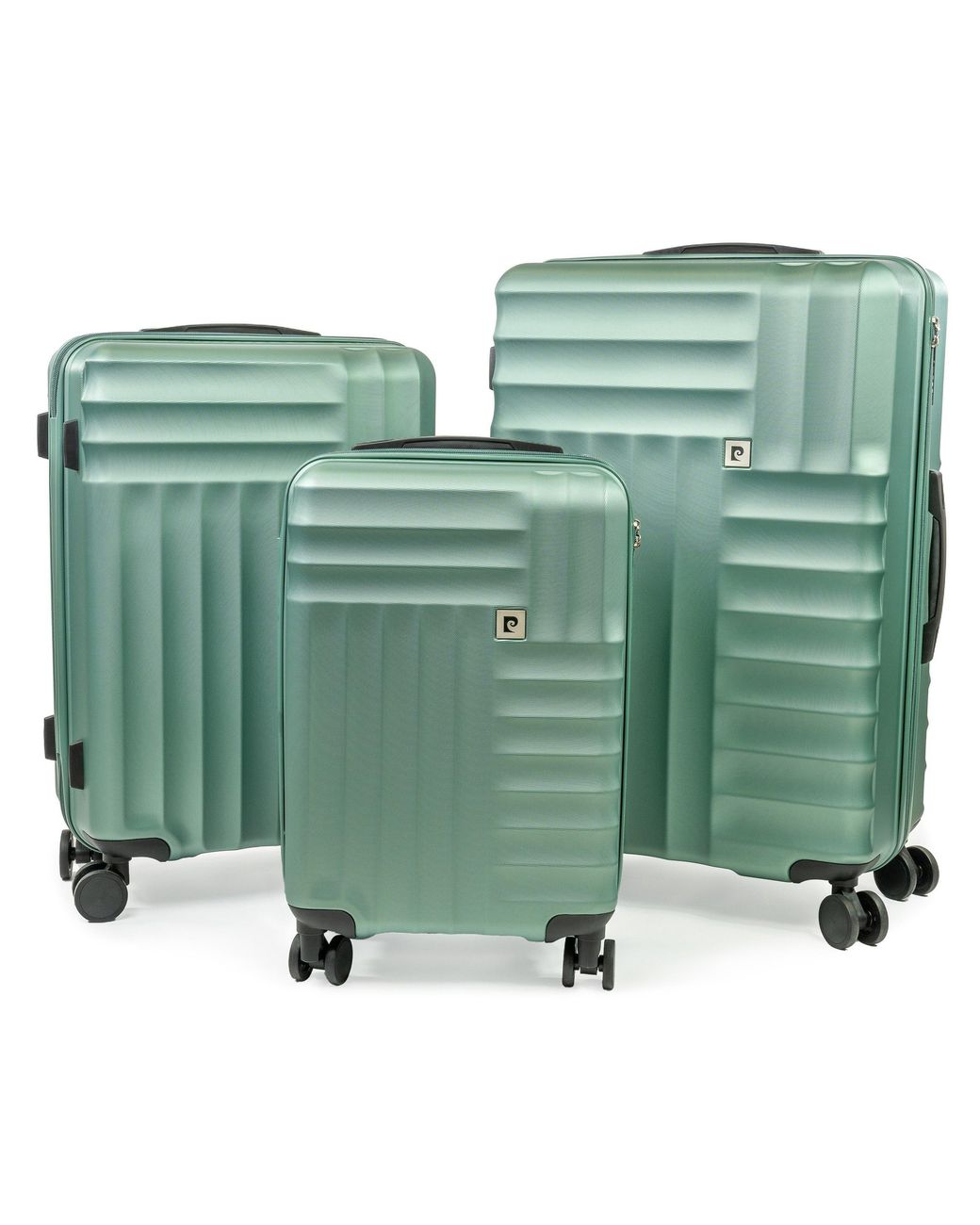 Pierre Cardin Green Soleil 30-Inch Hard Shell Suitcase Luggage