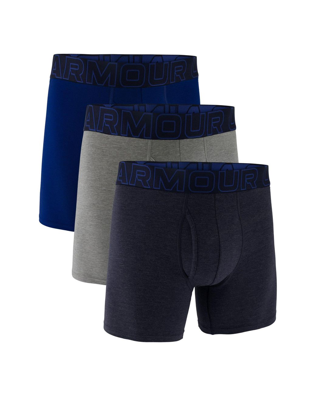 Under Armour Blue Logo Boxers 3-Pack for men