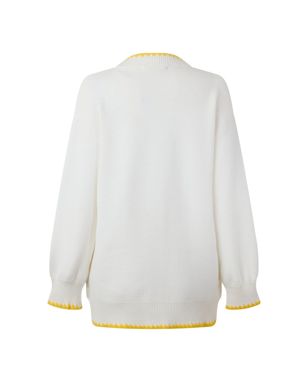 Never Fully Dressed White Cardigan