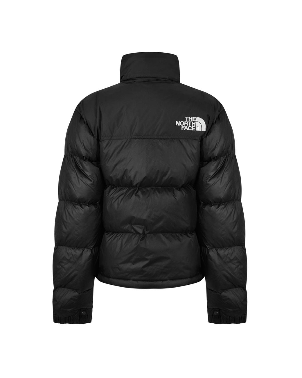 The North Face Black 1996 Retro Nuptse Water Resistant Goose Down Short Puffer Jacket