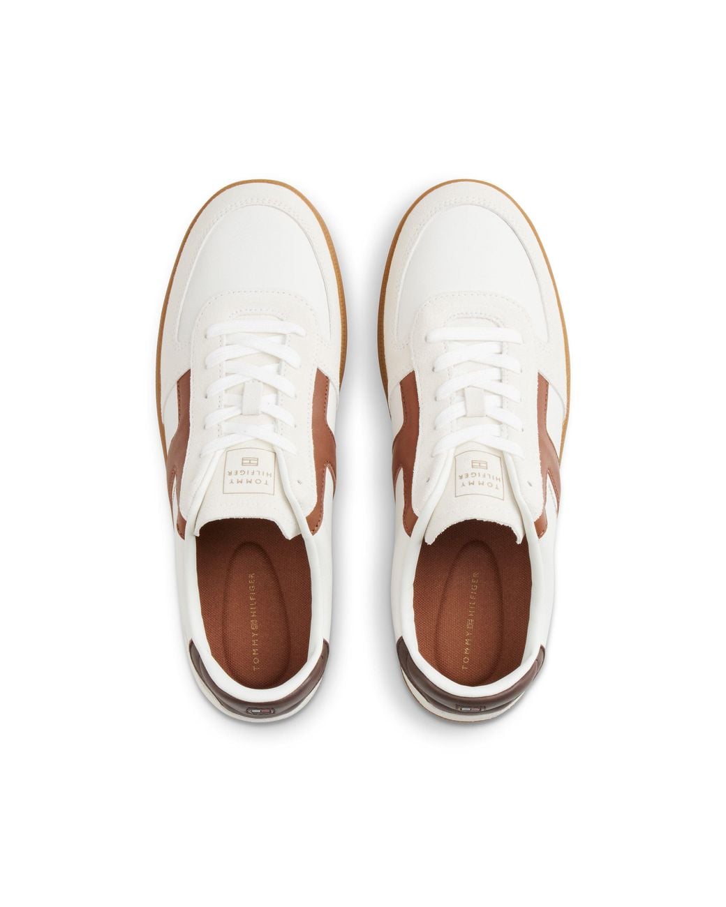 Tommy Hilfiger Multicolor Tribeca Suede Low-Top Trainers for men