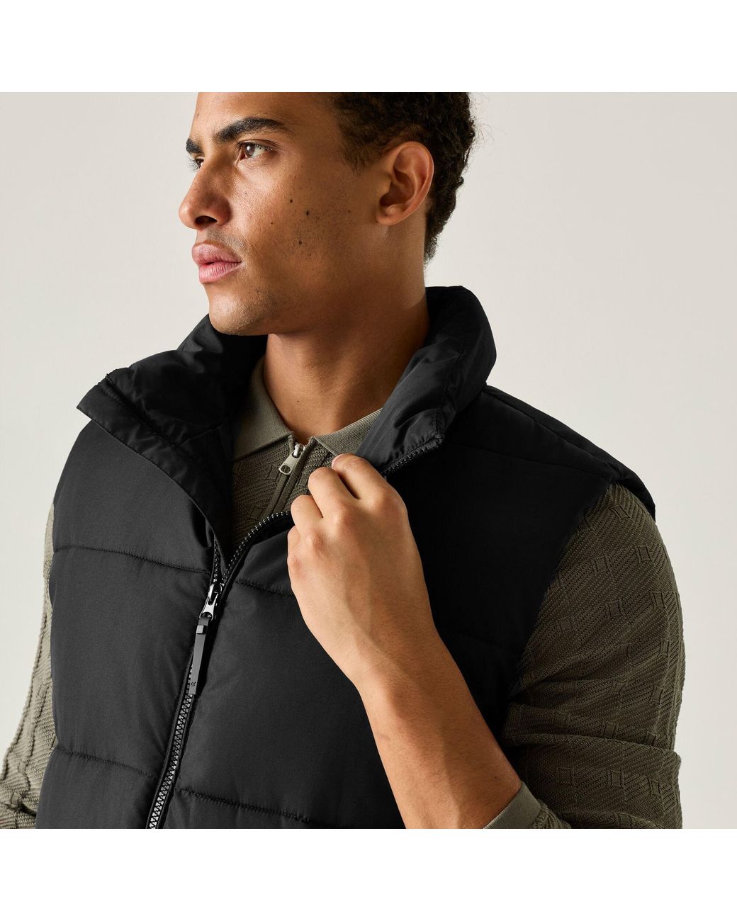 Regatta Black Marek Insulated Bodywarmer for men