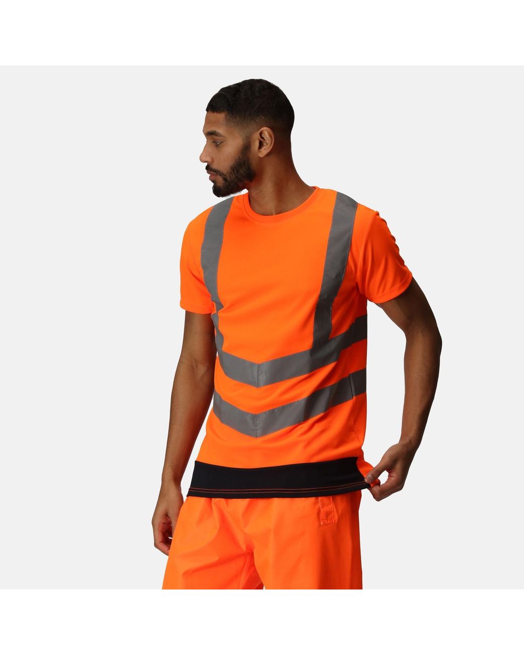 Regatta Orange Hi-Vis T-Shirt for men