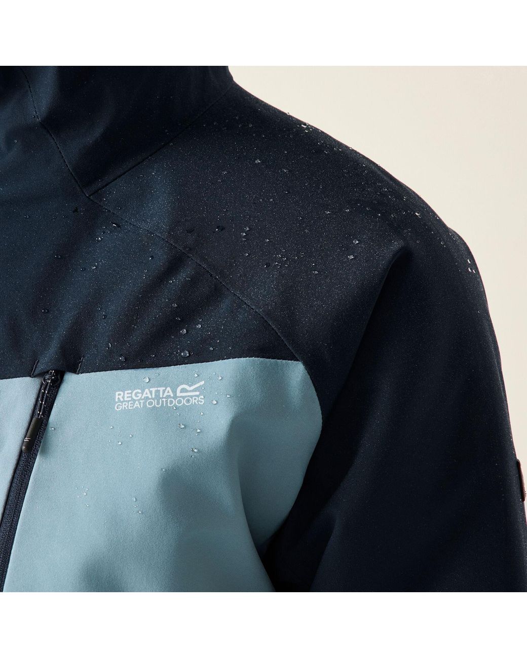 Regatta Blue Highton Stretch Padded Waterproof Jacket for men