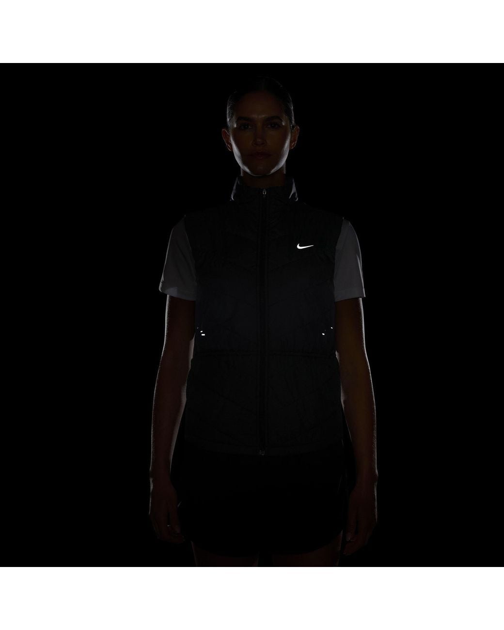 Nike Black Performance Running Vest