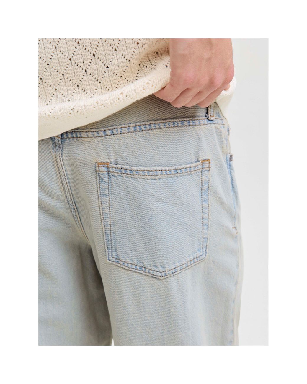 Jack & Jones Gray 354 Skinny Jeans for men