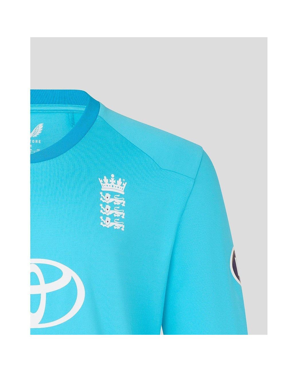 Castore Blue 26/27 England Cricket Odi Jumper for men