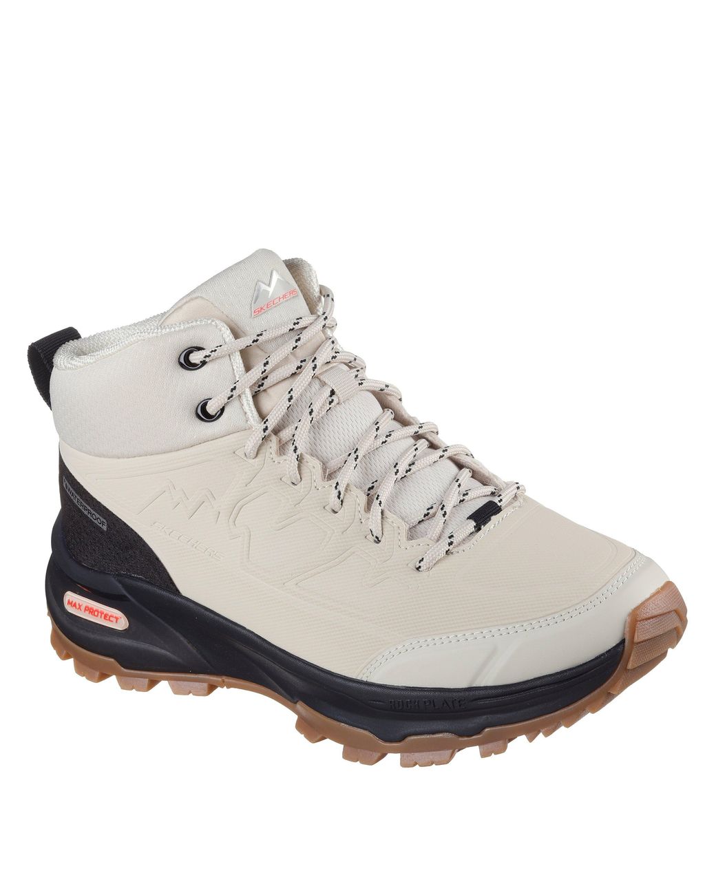 Skechers White Waterproof Seasonal Walking Shoes