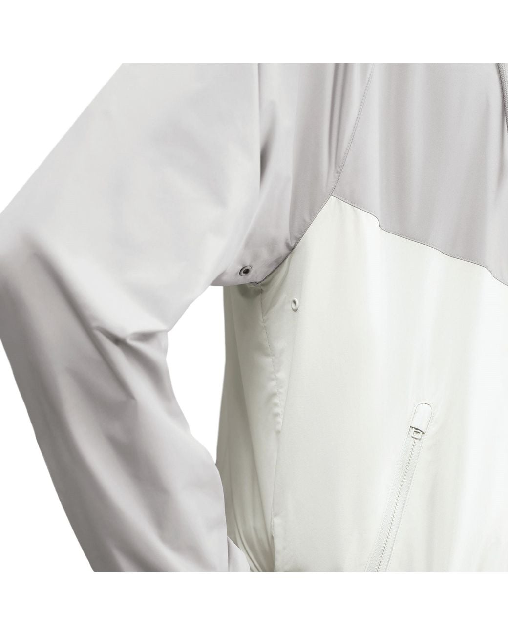 Nike Gray Sportswear Windrunner Hooded Jacket for men