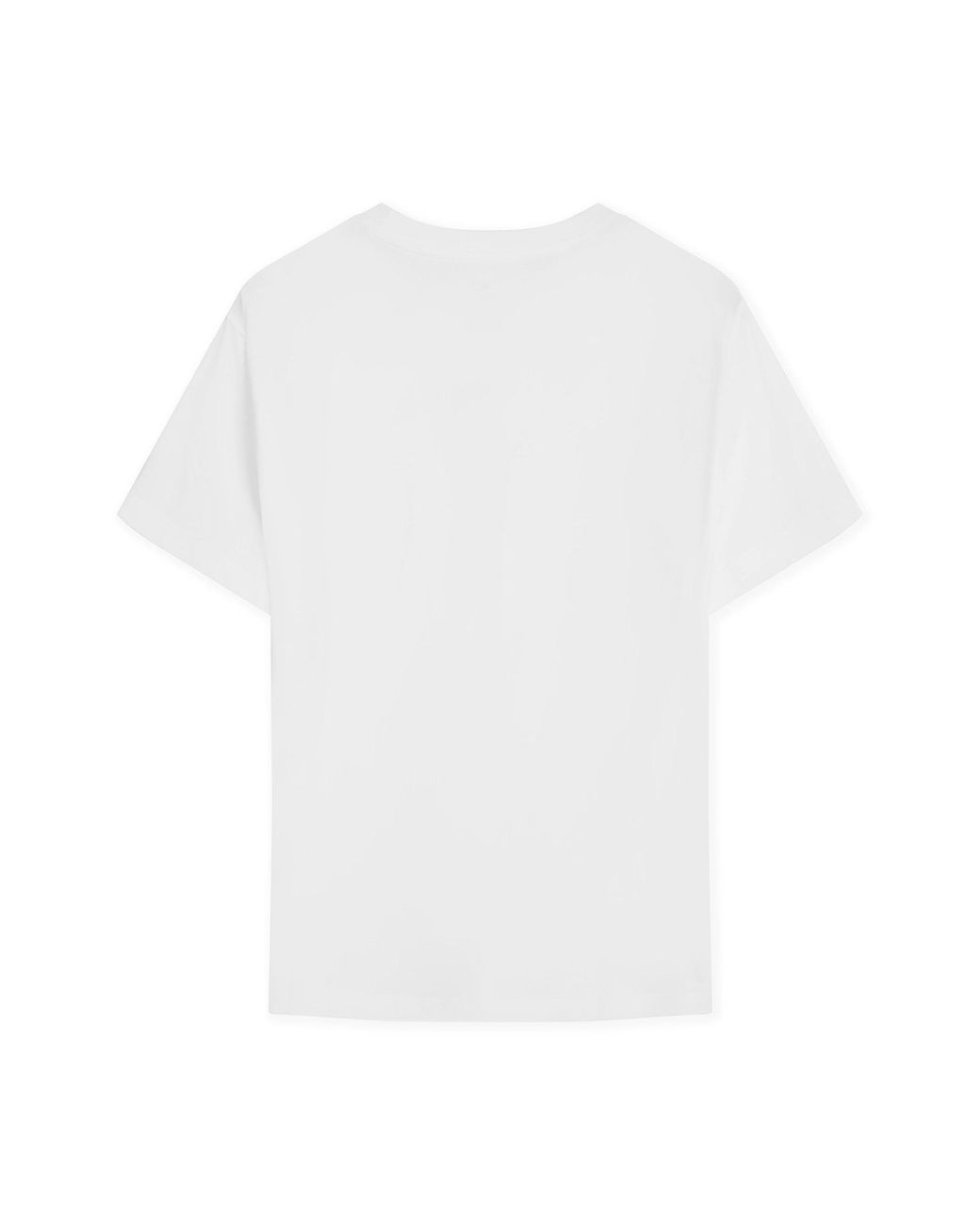 PUMA White Ess Boyfriend Regular Fit T-Shirt