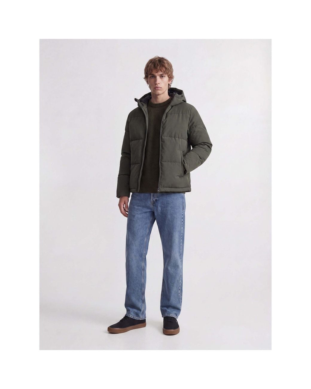 Jack & Jones Green Jack Galaxy Puf Jkt Sn64 for men