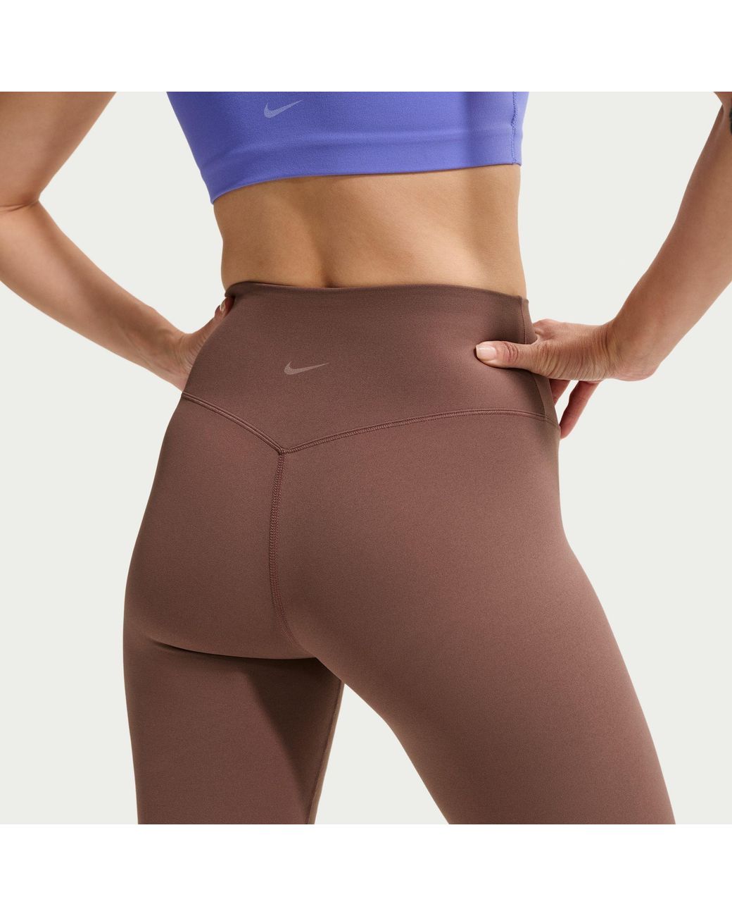 Nike Brown Performance Gym Legging