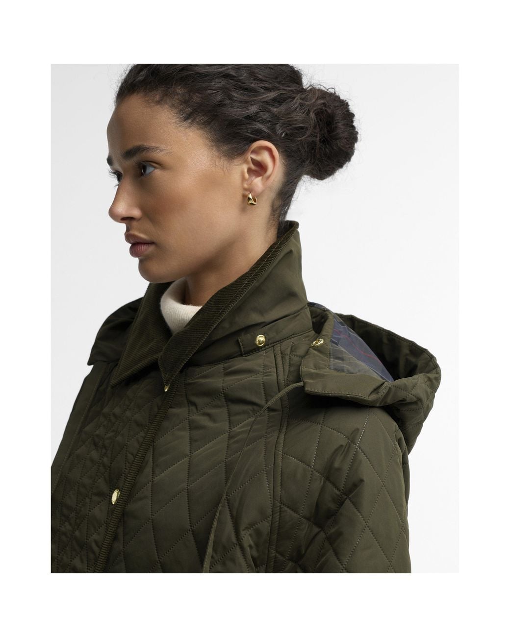 Barbour Green B.Li Ravensden Qlt Ld64