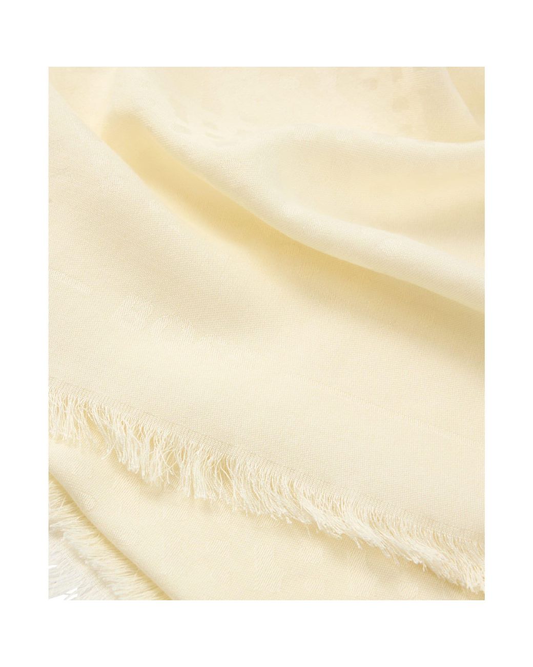Boss Natural Ledonia Monogram Jacquard Scarf