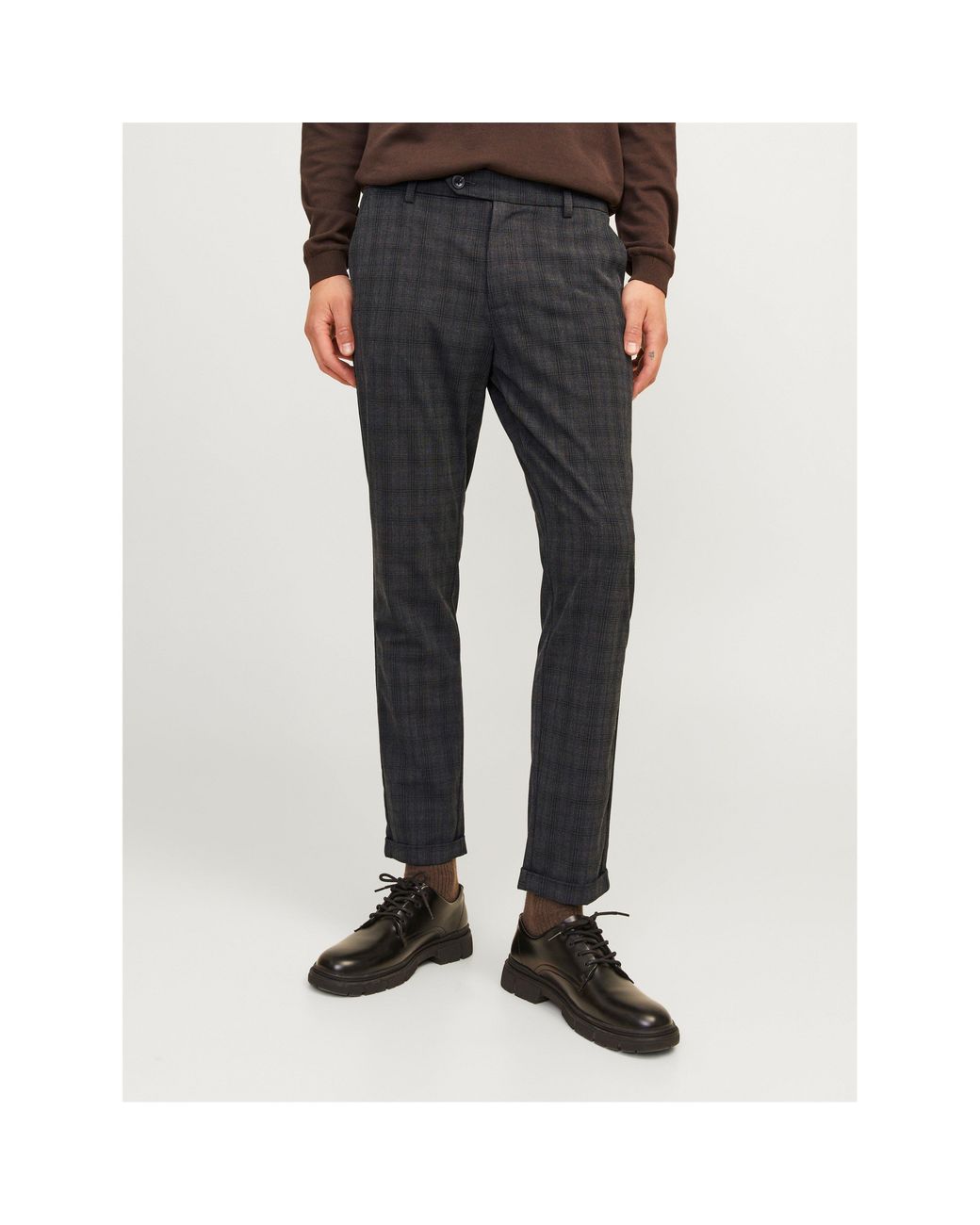 Jack & Jones Black Marco Chinos for men