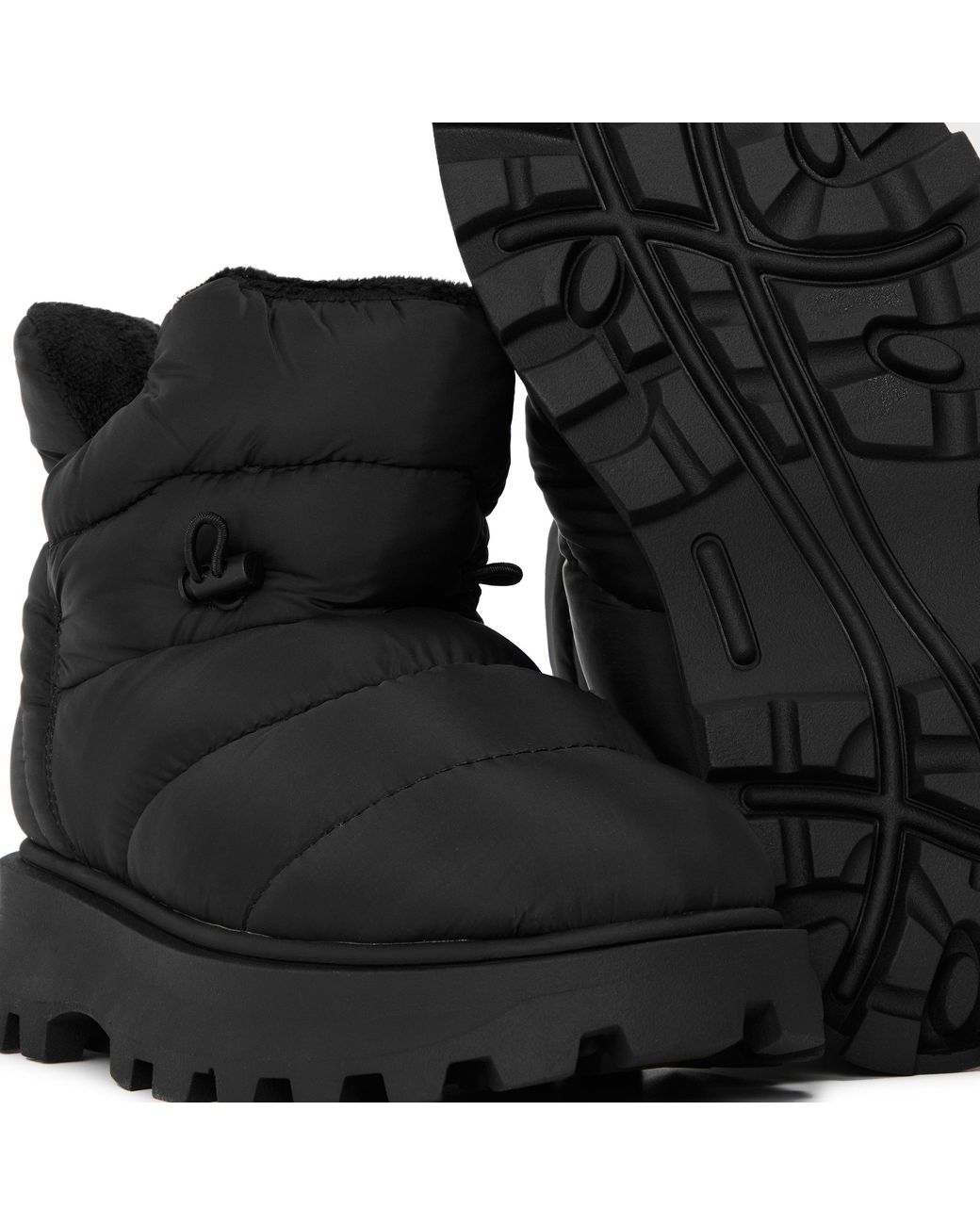 Steve Madden Black Snowy