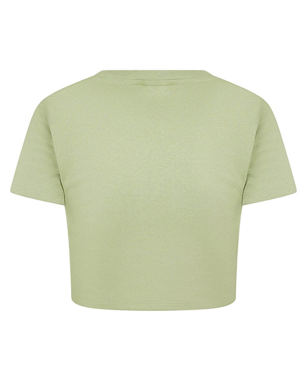 Jack Wills Green Cropped Baby Tee Ladies