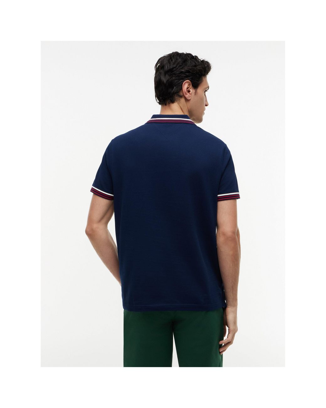 Tommy Hilfiger Blue Short Sleeve Polo Shirt for men