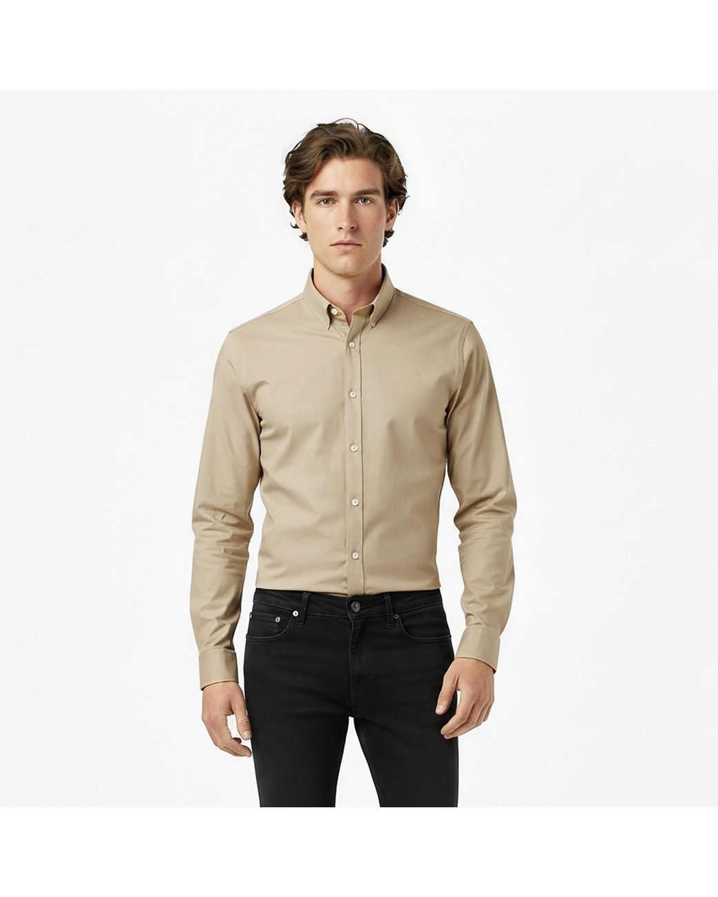 Boss Natural Hbb Hank Kent Shirt, Precision Tailoring, Comfort for men