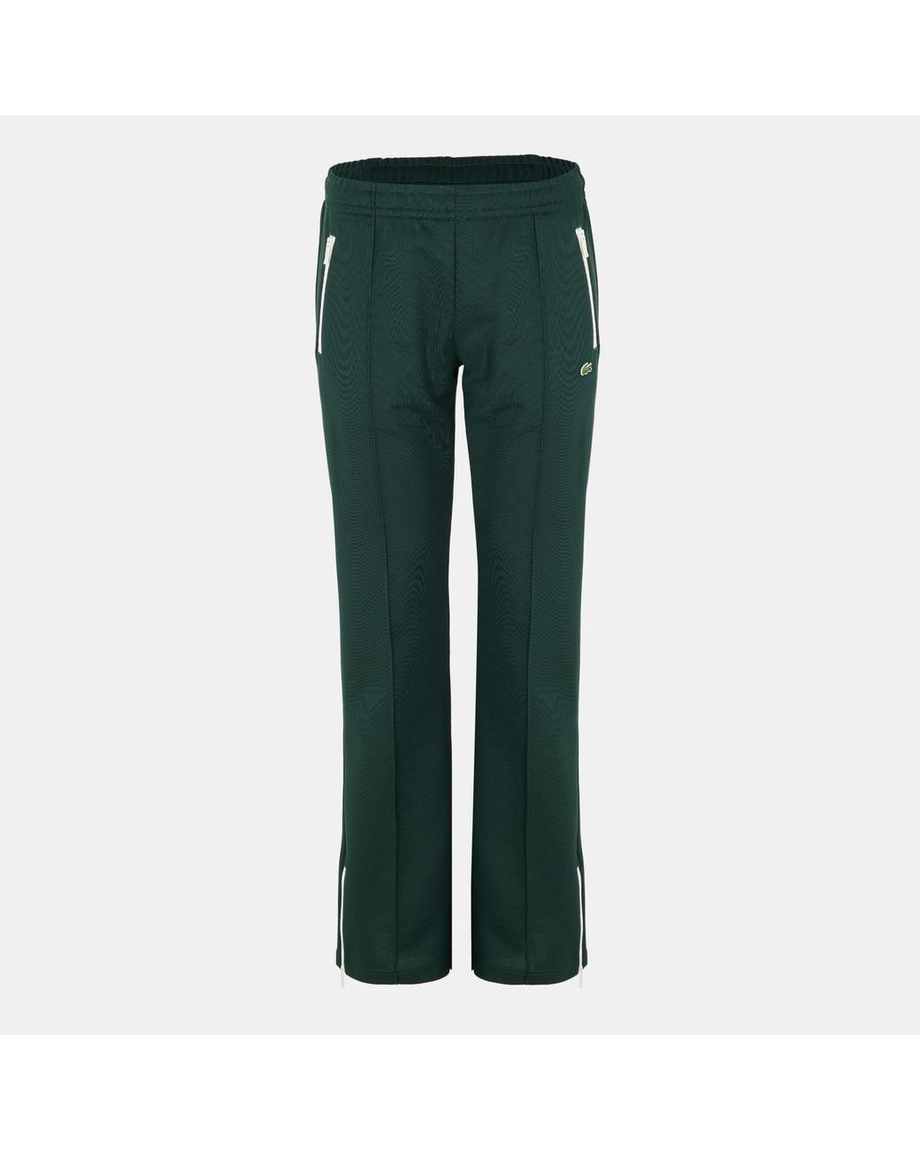 Lacoste Green Open Cuff Woven Tapered Joggers