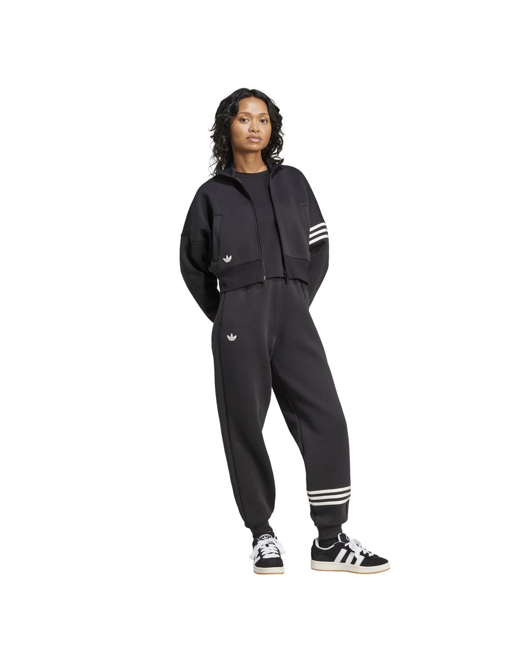 Adidas Originals Black Tracksuit Top
