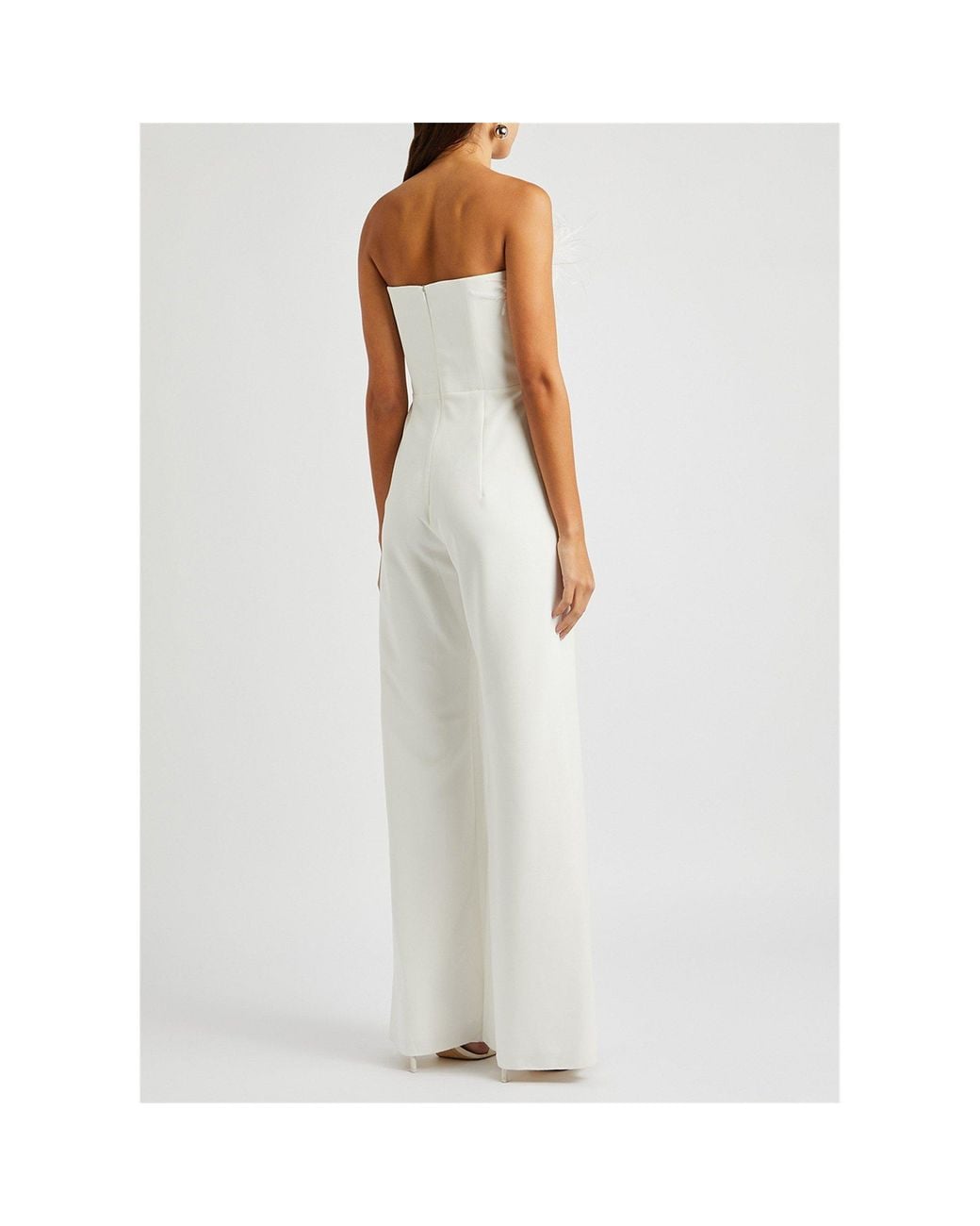 16Arlington White Js Tareee Jumpsuit Strapless